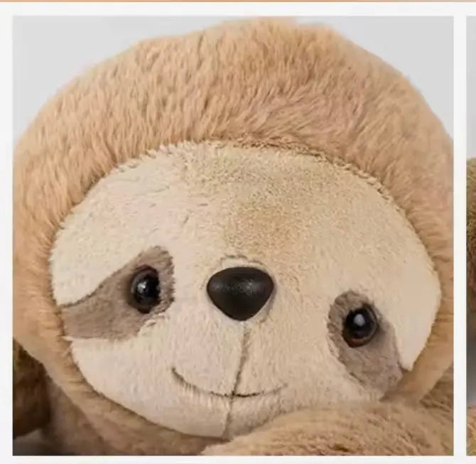 Plush Sloth Toy Weighted Velvety Soft 12 Inch
