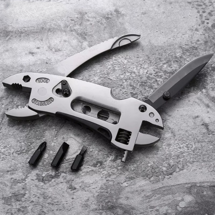 Pocket Multitool 9-In-1 Stainless Steel