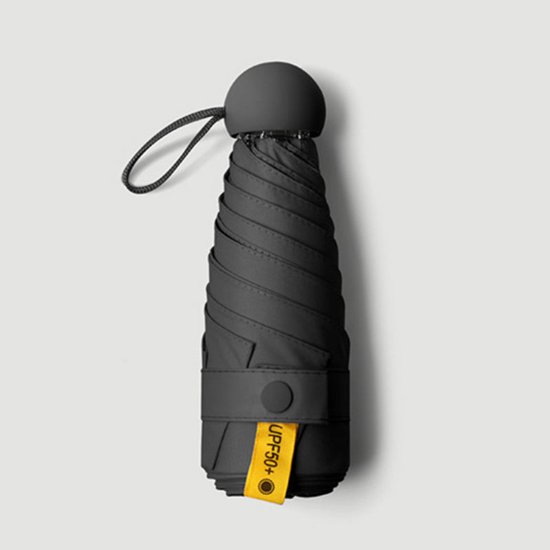 Pocket Umbrella UPF50 Reinforced Vinyl-Coated Canopy & Wind-Resistant Frame
