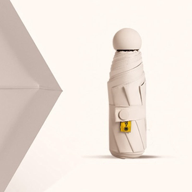 Pocket Umbrella UPF50 Reinforced Vinyl-Coated Canopy & Wind-Resistant Frame