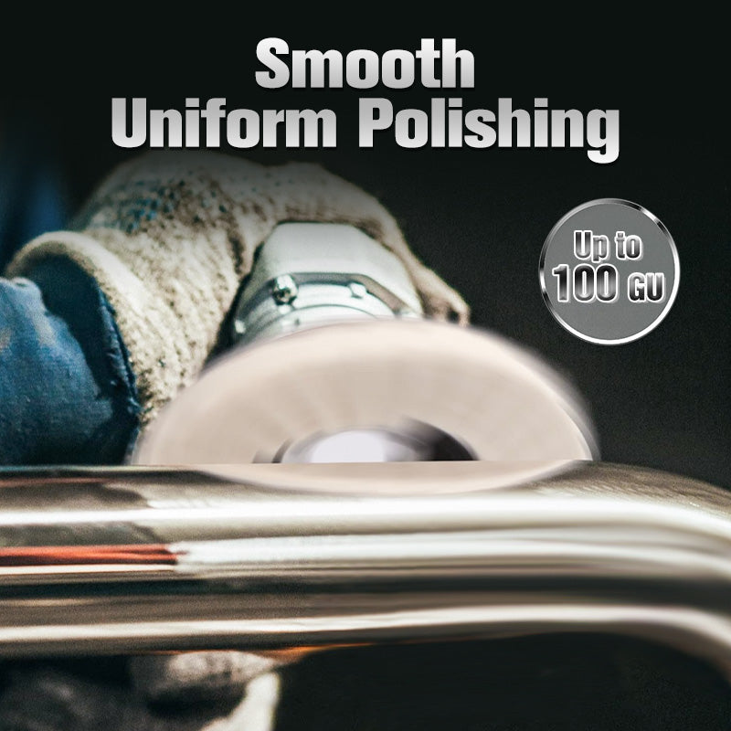 Polishing Disc Wool Felt Reinforced Backing Metal & Wood