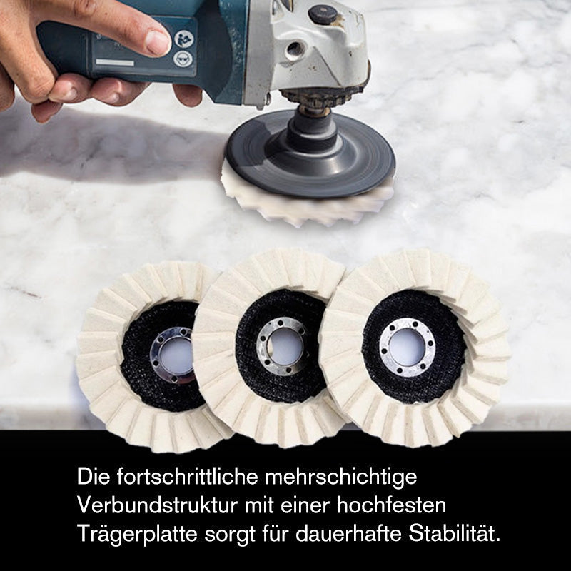 Polishing Pad Wool Felt Angle Grinder Mirror Finish