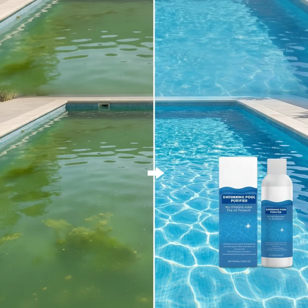 Pool Cleaning Liquid Chlorine-Free Skin-Friendly 100 ml