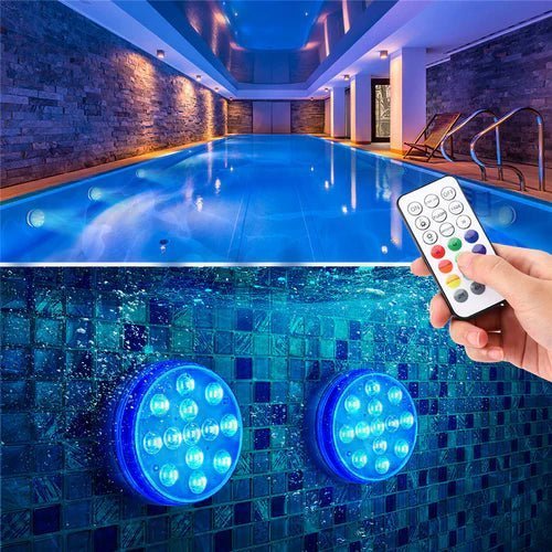 Pool Light 360° 13-LED Remote & Battery-Powered
