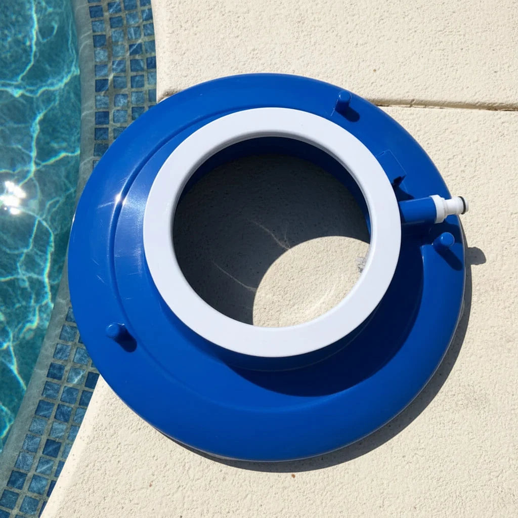 Pool Vacuum Water-Powered & Chemical-Free Reusable Mesh Bag