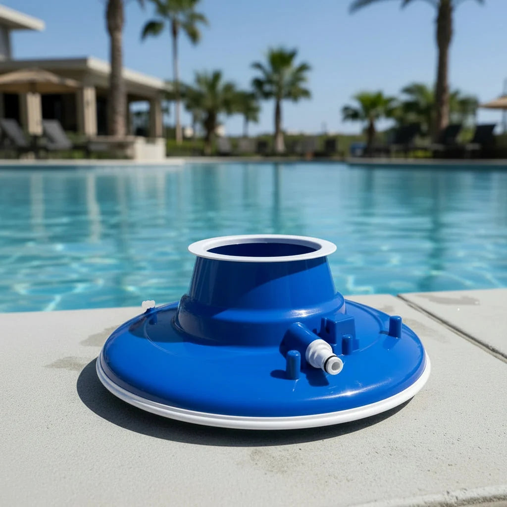 Pool Vacuum Water-Powered & Chemical-Free Reusable Mesh Bag