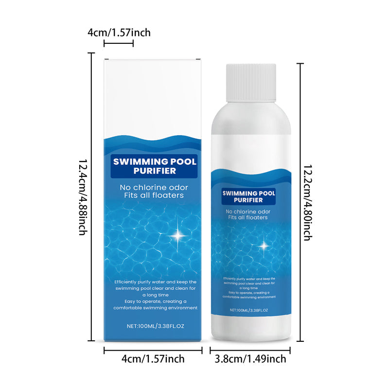 Pool Water Treatment Concentrated Fast Algae & Bacteria Cleaner