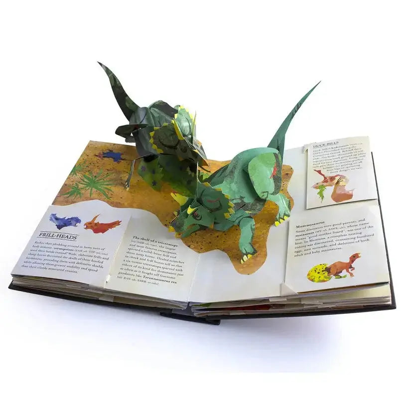 Pop-Up Book 3D Scenes 30+ Dinosaurs