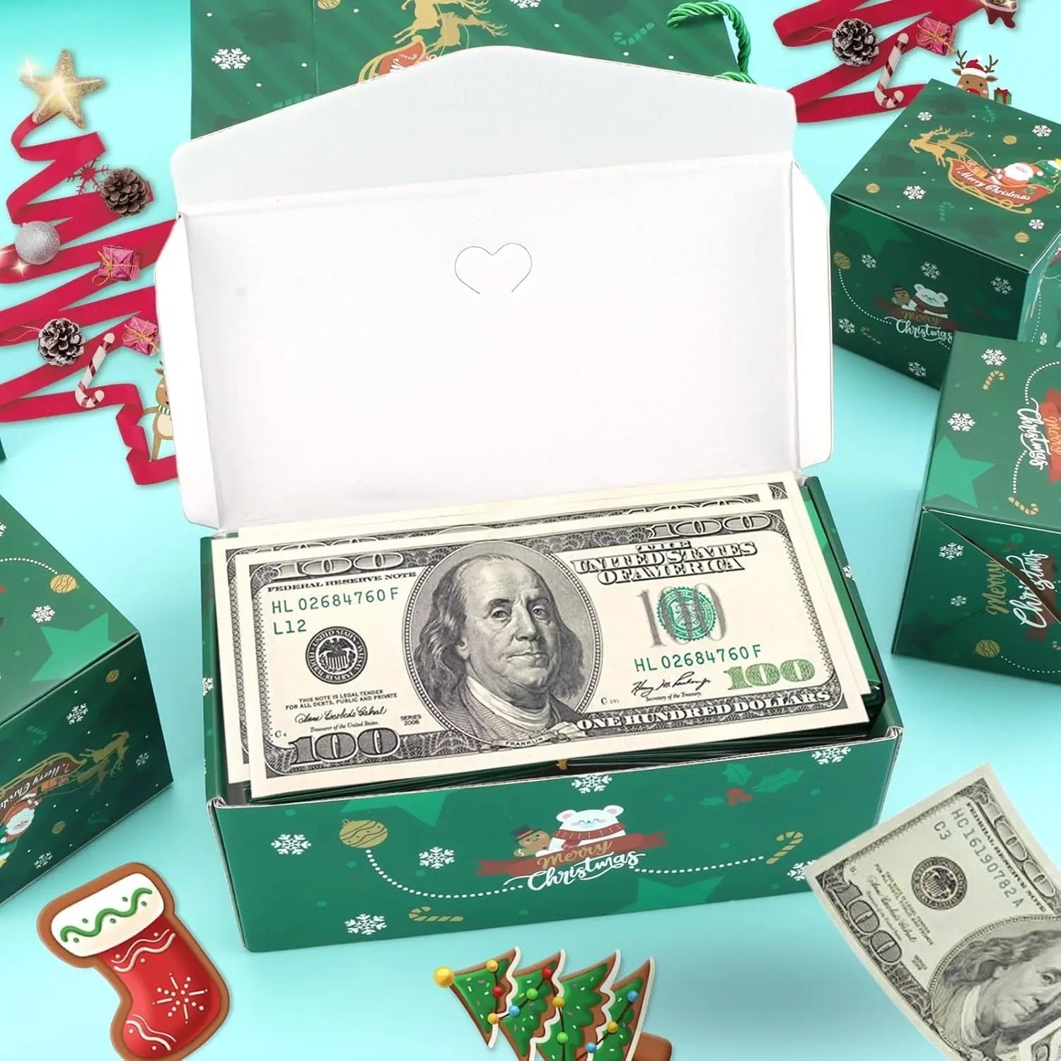 Pop-Up Gift Box Secret Compartment Surprise Cube