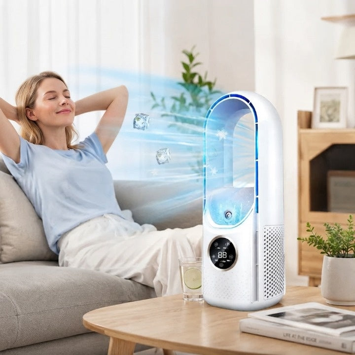 Portable Air Conditioner Compact Bladeless Quiet
