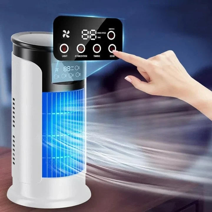 Portable Air Conditioner Compact Energy-Efficient Wheeled