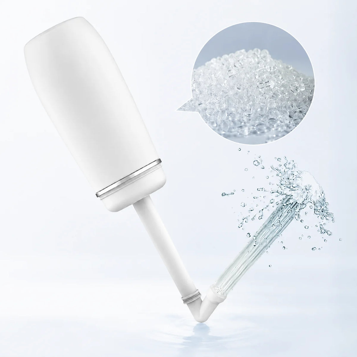 Portable Bidet Manual Spray Nozzle 400 Ml Travel