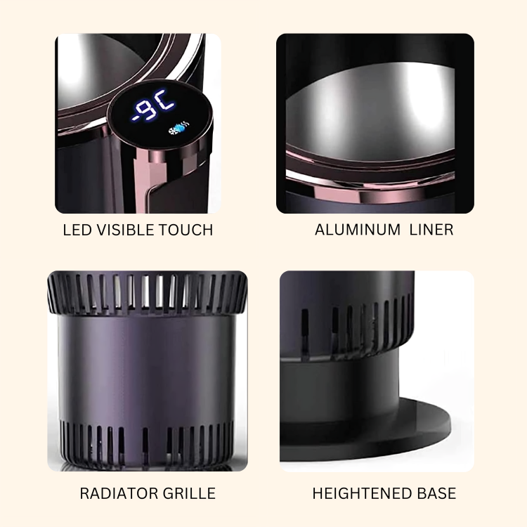 Portable Drink Heater & Cooler Fast Heat & Quick Cool