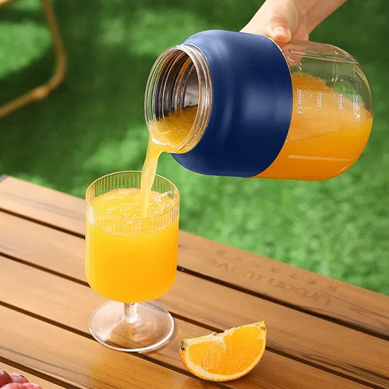 Portable Smoothie Blender USB-C Rechargeable Stainless Steel Blades