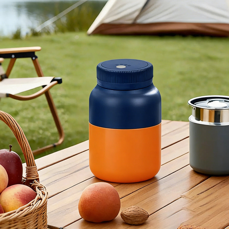 Portable Smoothie Blender USB-C Rechargeable Stainless Steel Blades