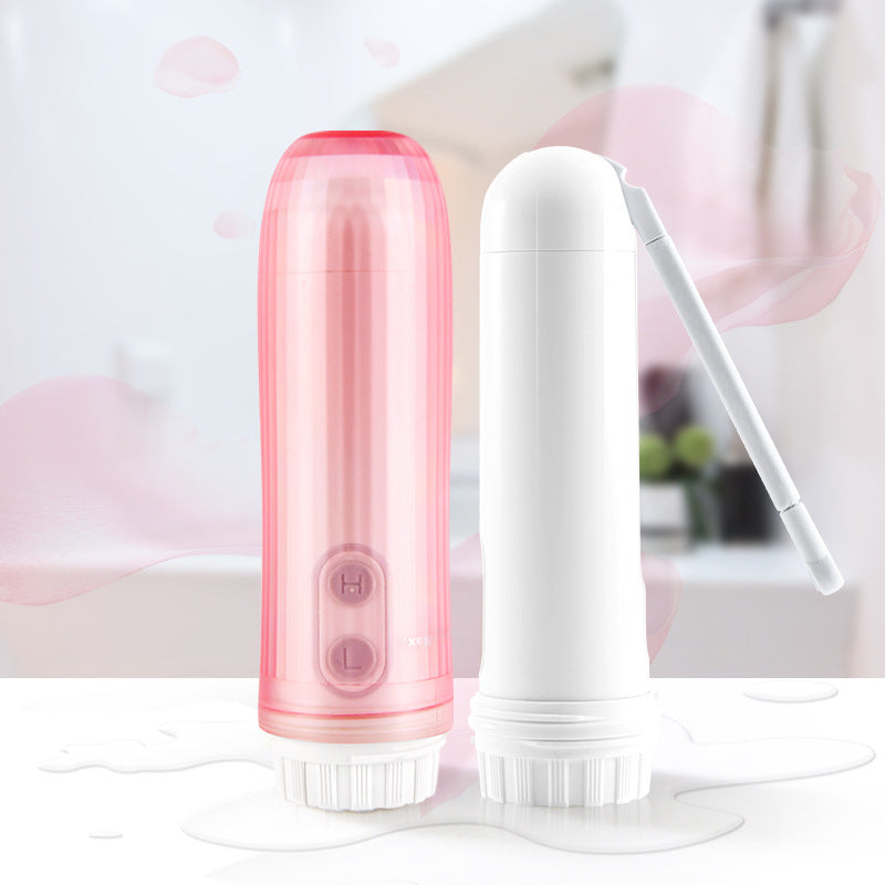 Portable Travel Bidet Battery-Powered Dual Spray & Rotating Nozzle
