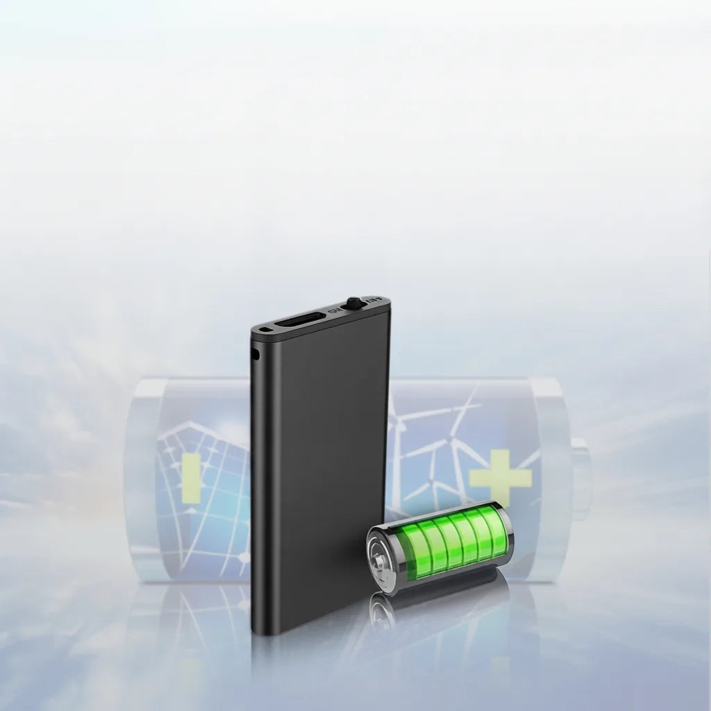 Portable Voice Recorder Voice-Activated 50-Hour USB-C & OTG
