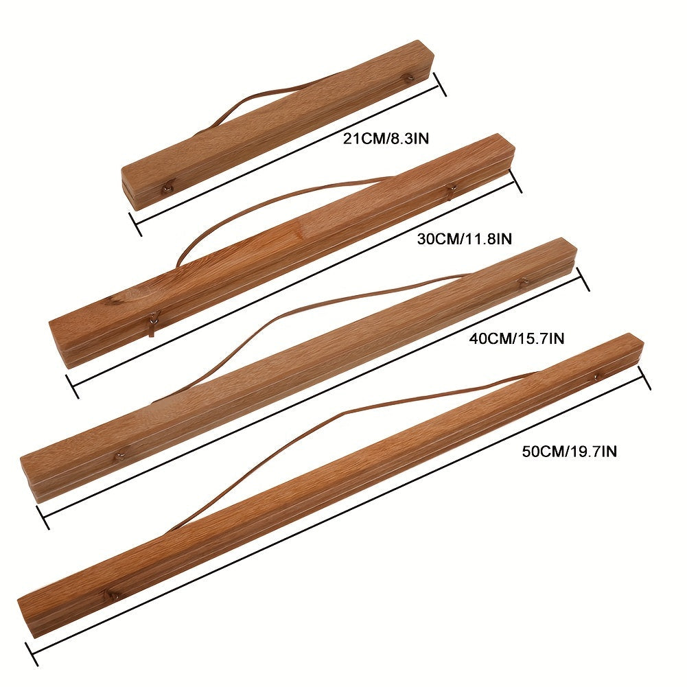 Poster Hanger Magnetic Recycled Teak Tool-Free