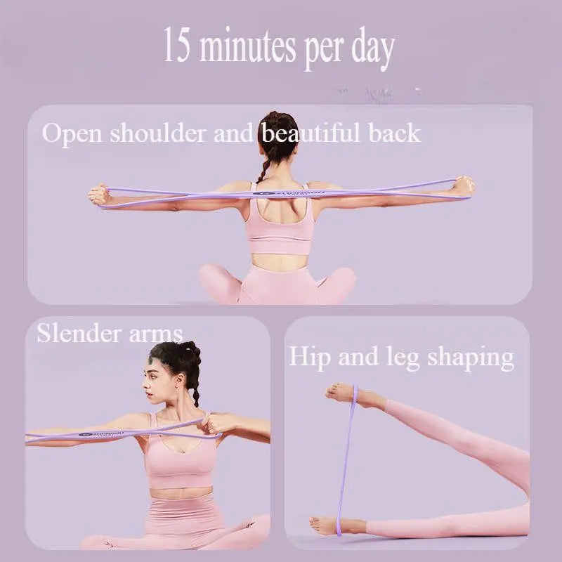Posture Correction Band Figure-8 Strengthens Shoulders & Upper Back