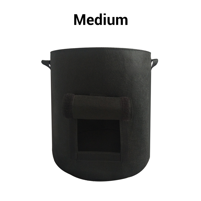 Potato Grow Bag Breathable Non-Woven Harvest Window Reinforced Handles