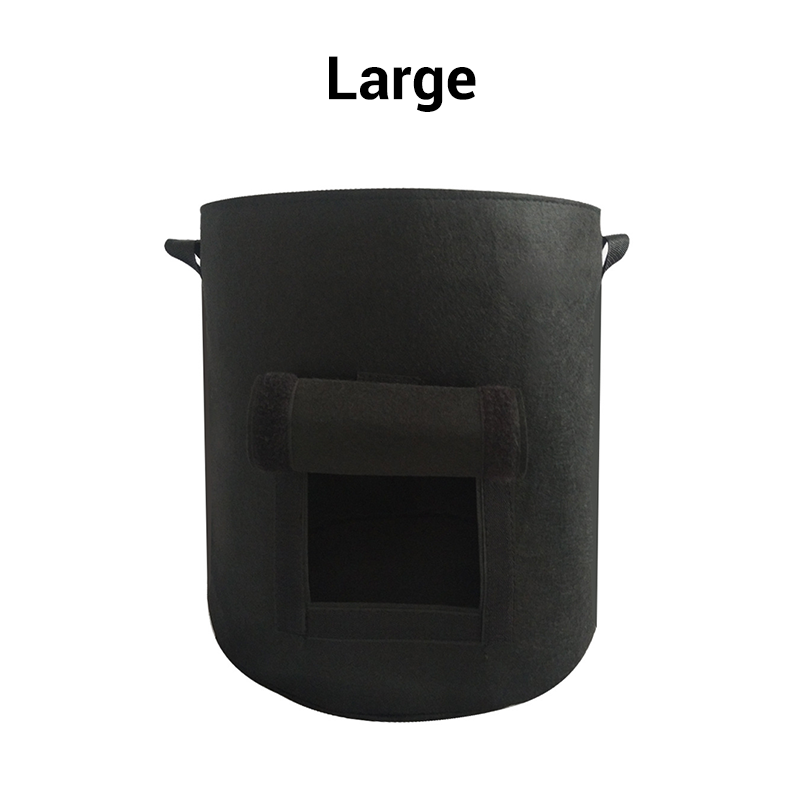 Potato Grow Bag Breathable Non-Woven Harvest Window Reinforced Handles