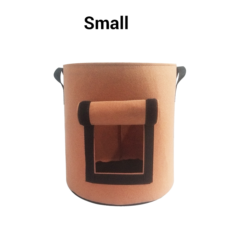 Potato Grow Bag Breathable Non-Woven Harvest Window Reinforced Handles