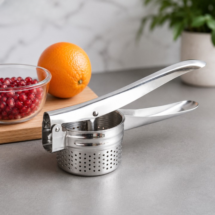 Potato Masher Stainless Steel Ergonomic Handle Dishwasher Safe