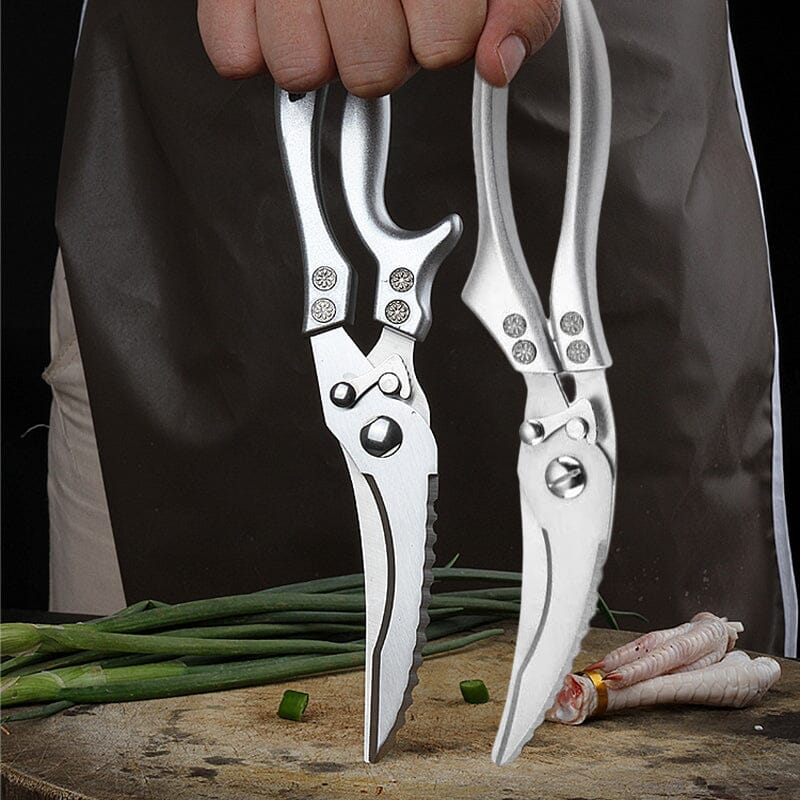 Poultry Shears Stainless Steel Ergonomic Non-Slip Handle