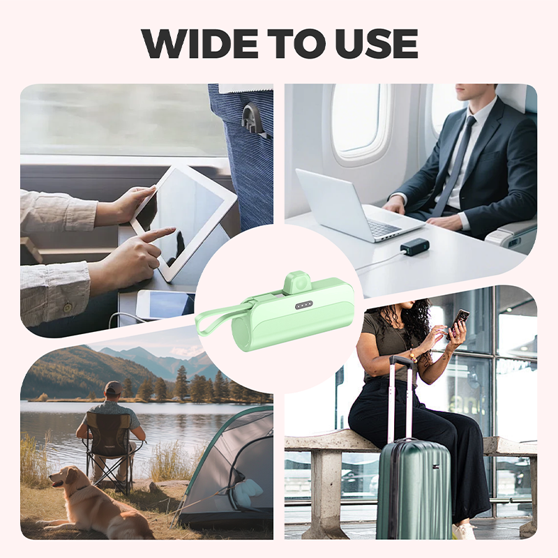 Power Bank 10000 mAh Integrated Lightning & USB-C