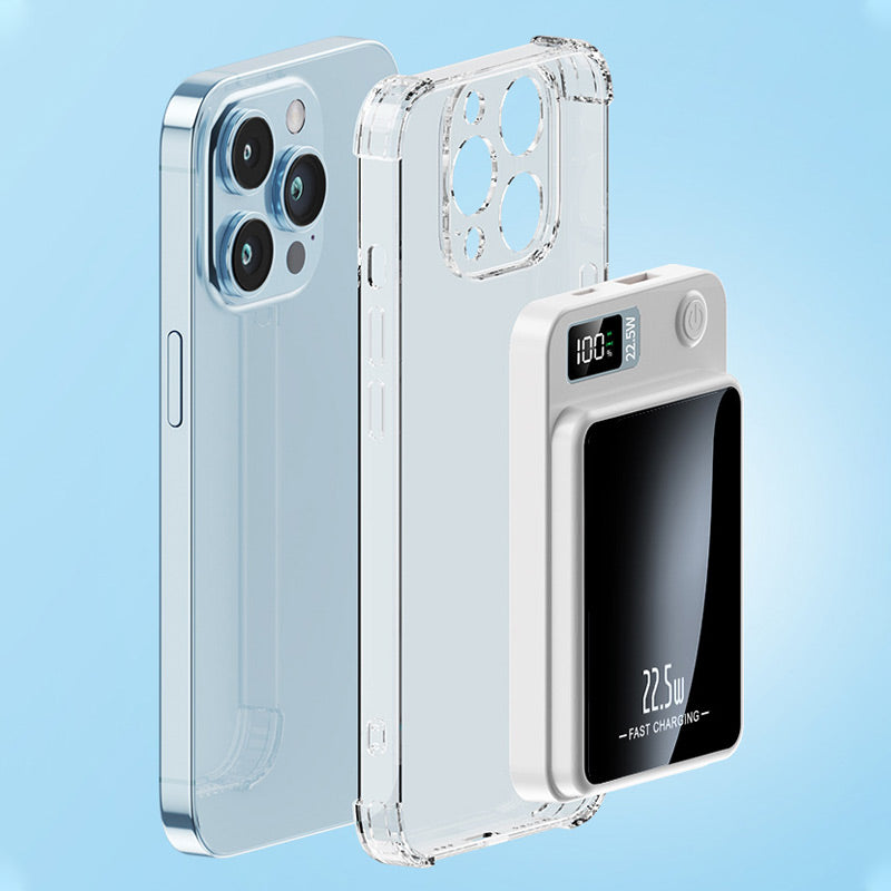 Power Bank 20000mAh 22.5W Fast Charge Wireless Qi