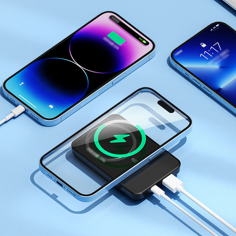 Power Bank 20000mAh 22.5W Fast Charge Wireless Qi