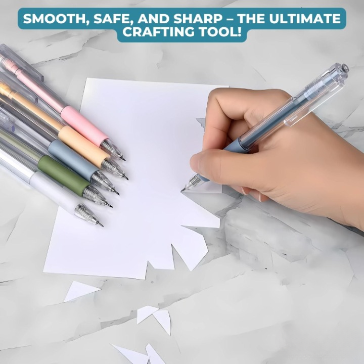 Precision Cutting Pen Set 360° Rotating Blade