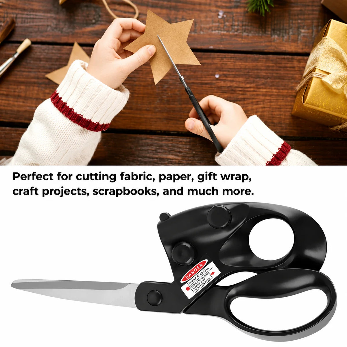 Precision Scissors Laser Guide Stainless Steel Blades