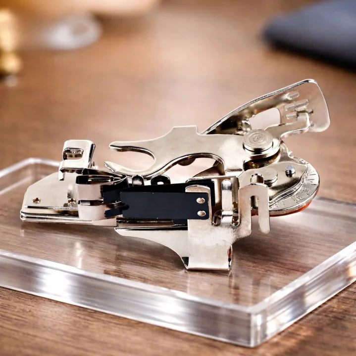Presser Foot Adjustable Pleat & Ruffle Guide