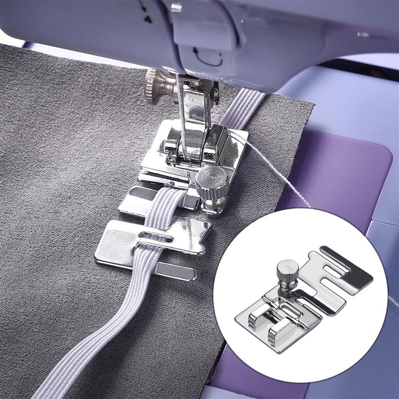 Presser Foot Elastic Stainless Steel Universal Fit