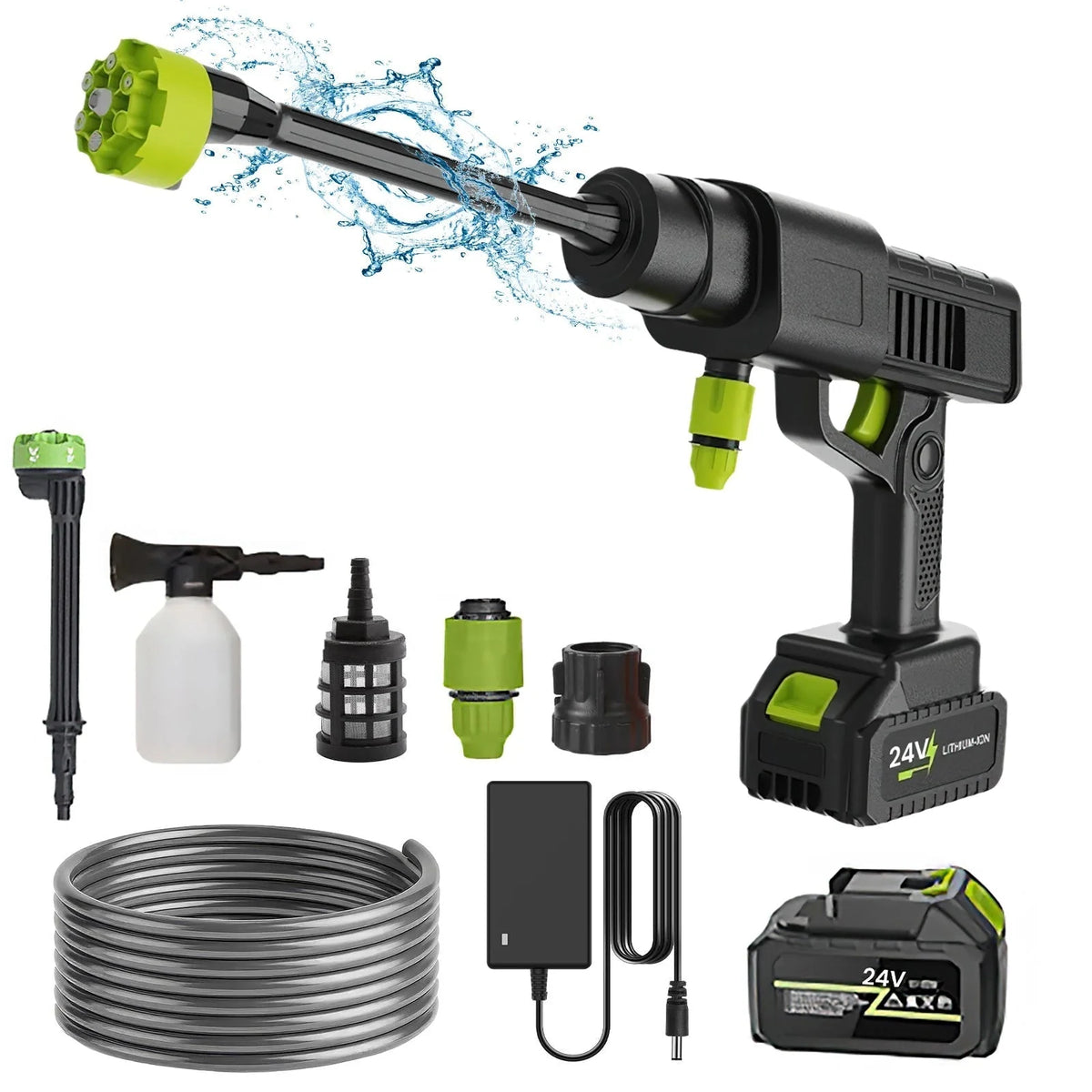 Pressure Washer Cordless 24V Lithium Self Priming