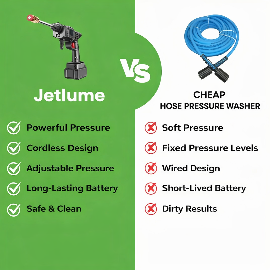 Pressure Washer Cordless Adjustable Spray & Soap Tank
