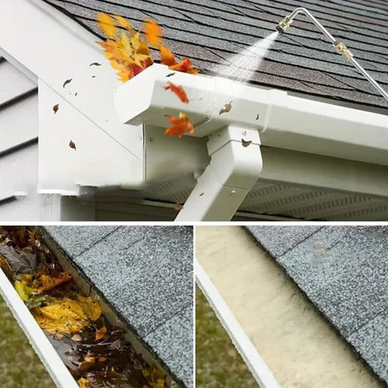 Pressure Washer Extension Pole Telescopic Brass & Stainless