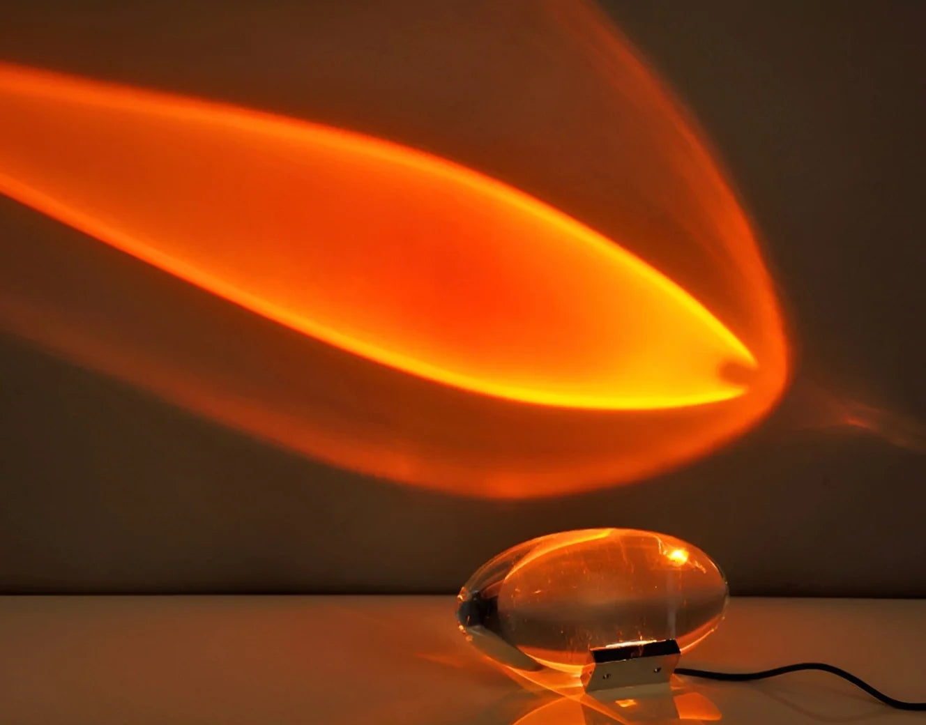 Prism Projection Light Cut Crystal Lens USB Powered