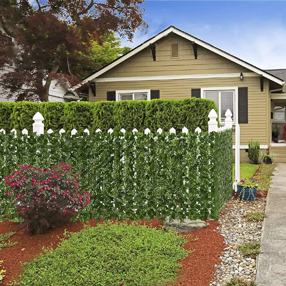 Privacy Screen Artificial Leaf UV-Resistant & Weatherproof