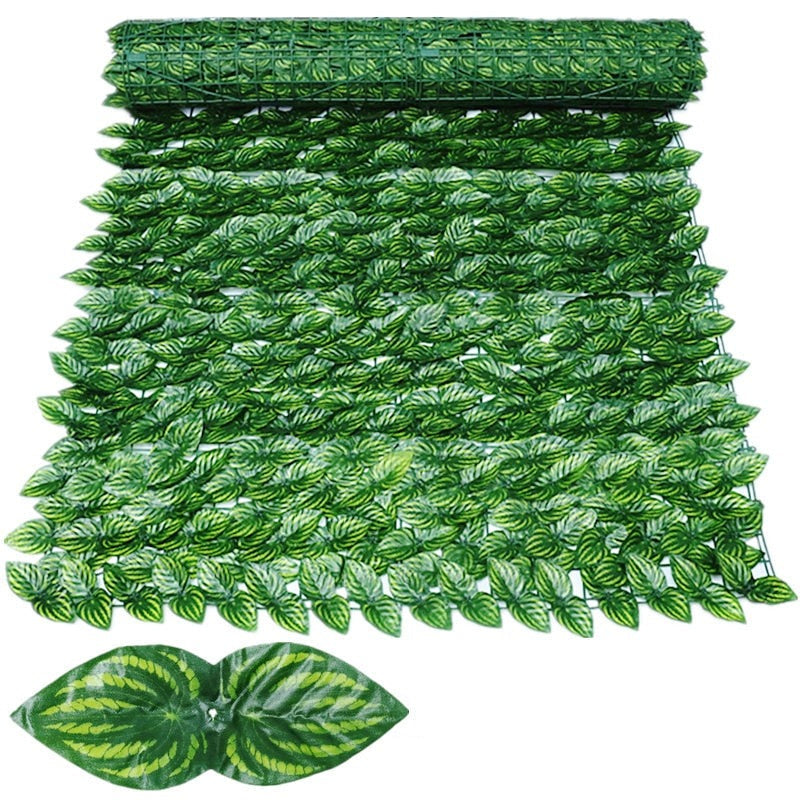 Privacy Screen Dense Leaf Coverage UV-Resistant & Easy Install