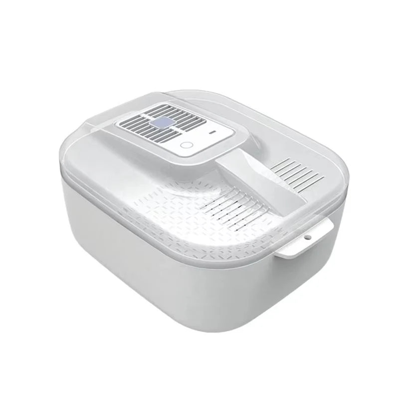 Produce Washing Container Removable Draining Basket Stackable BPA-Free
