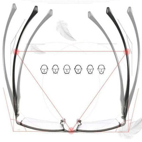 Progressive Glasses Auto-Adjusting Blue Light & Photochromic