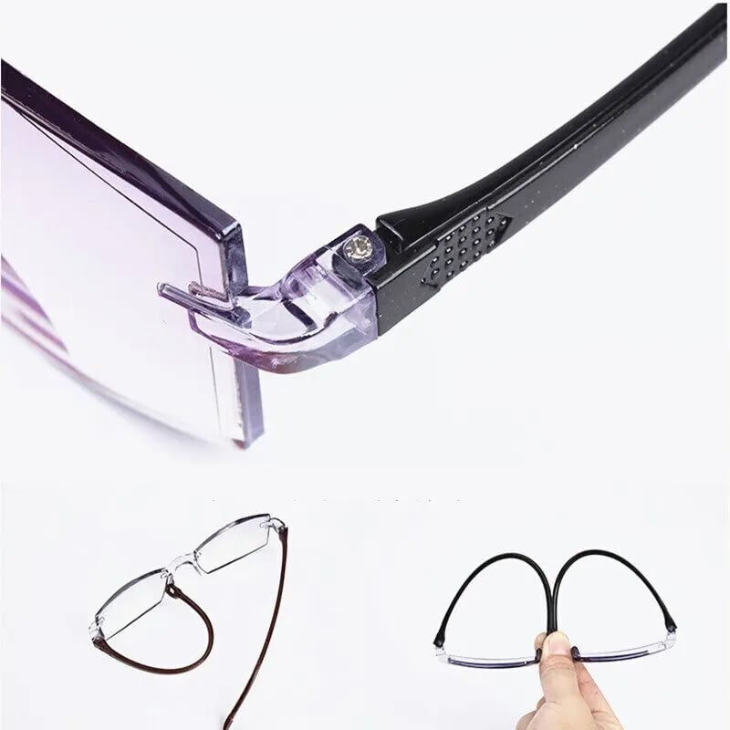 Progressive Glasses Blue Light Protection Lightweight TR90 Frame