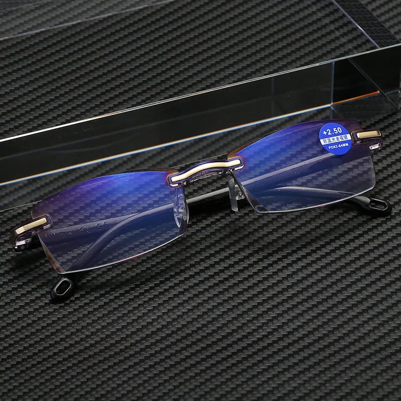 Progressive Glasses Blue Light Protection Lightweight TR90 Frame