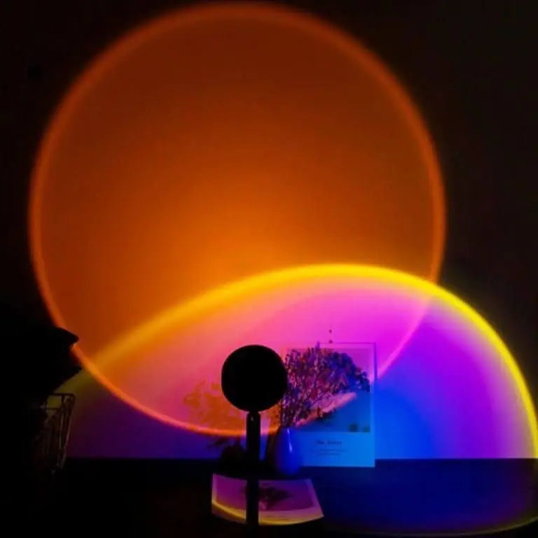 Projection Lamp 16 Colors 4 Modes Remote & USB-Powered