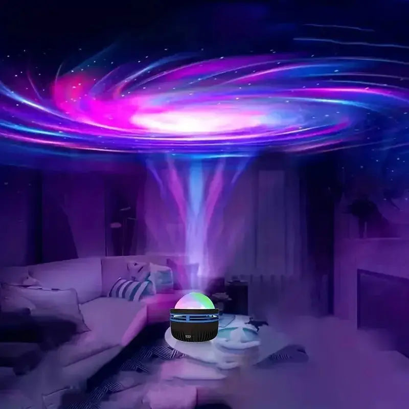 Projector Night Light Aurora & Water Wave USB Powered