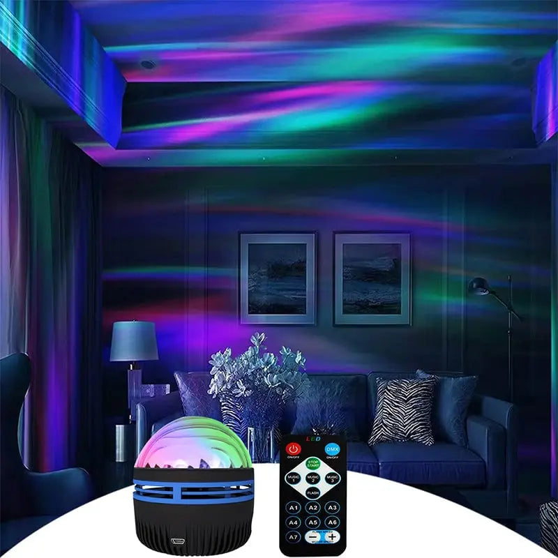 Projector Night Light Aurora & Water Wave USB Powered