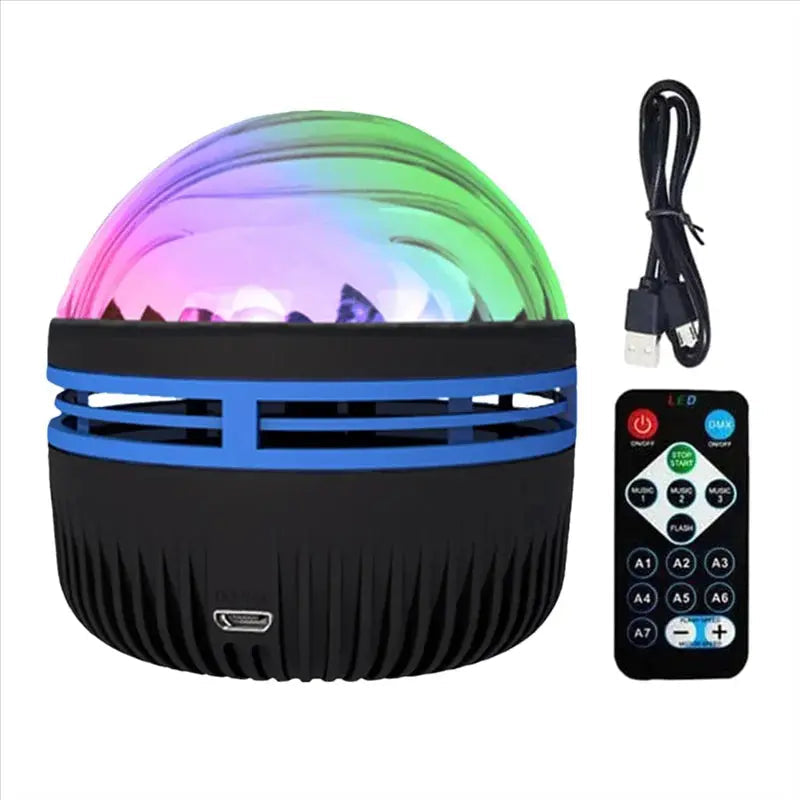 Projector Night Light Aurora & Water Wave USB Powered