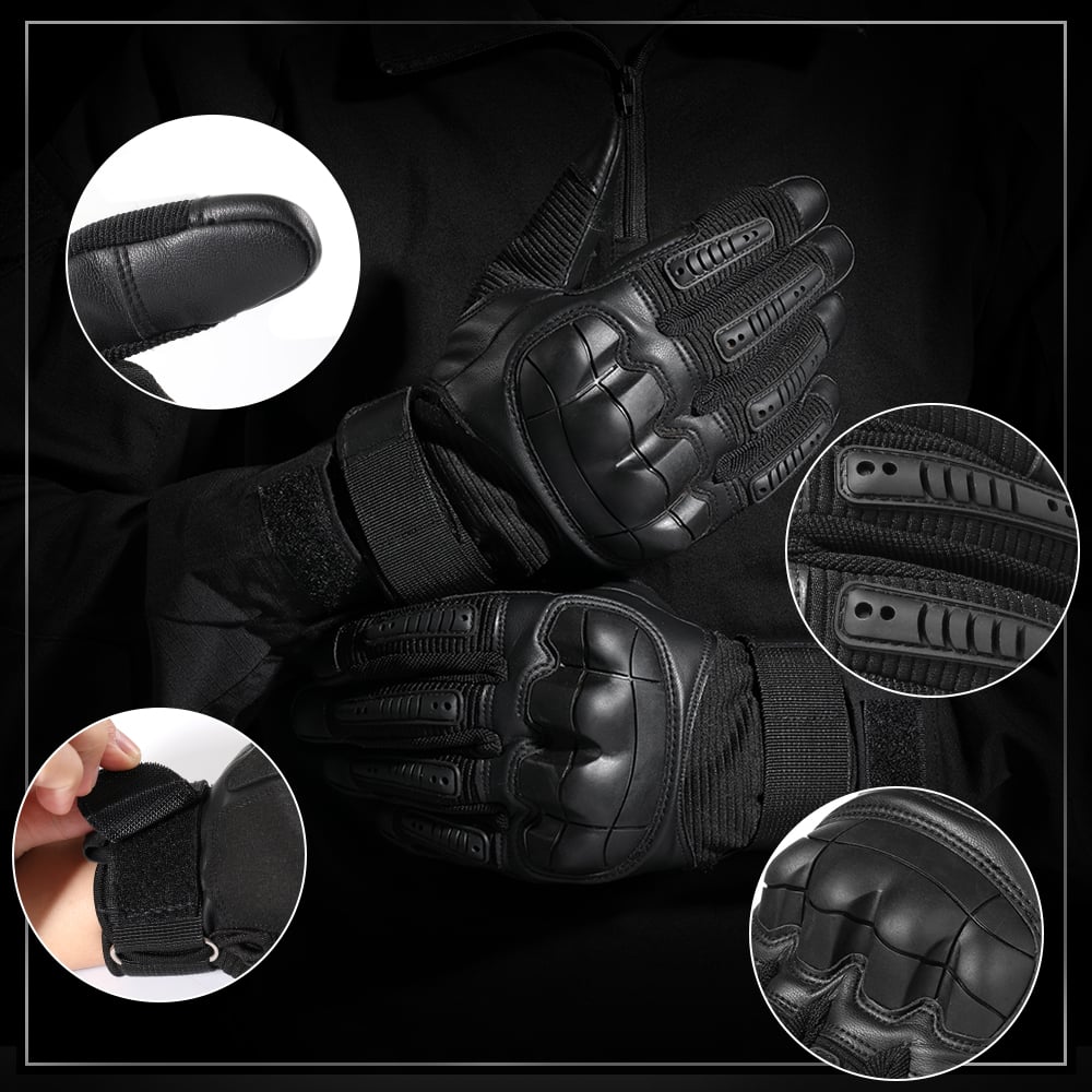 Protective Work Gloves Reinforced Palm Anti-Slip Breathable